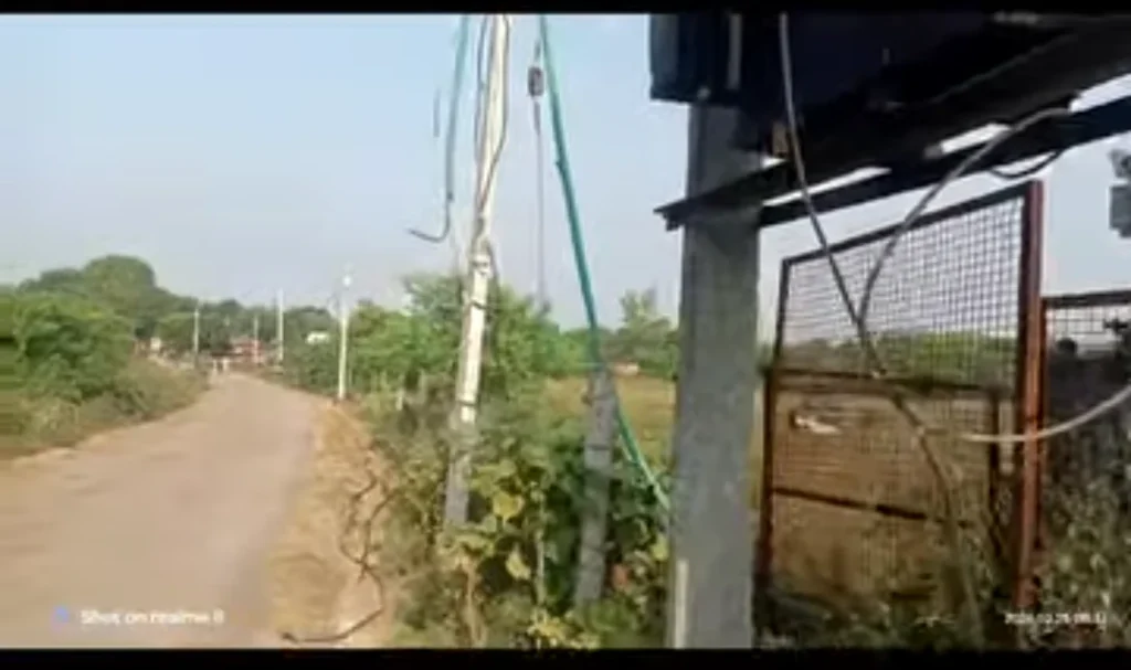 ट्रांसफार्मर की केबल जल गई है
